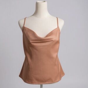 Express Satin Camisole in light pink